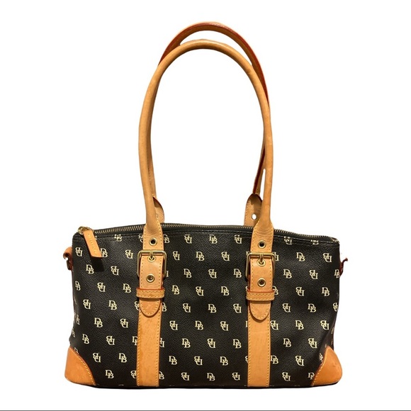 Dooney and Bourke Handbag with crossbody strap, wristlet and ID Holder - Picture 2 of 12